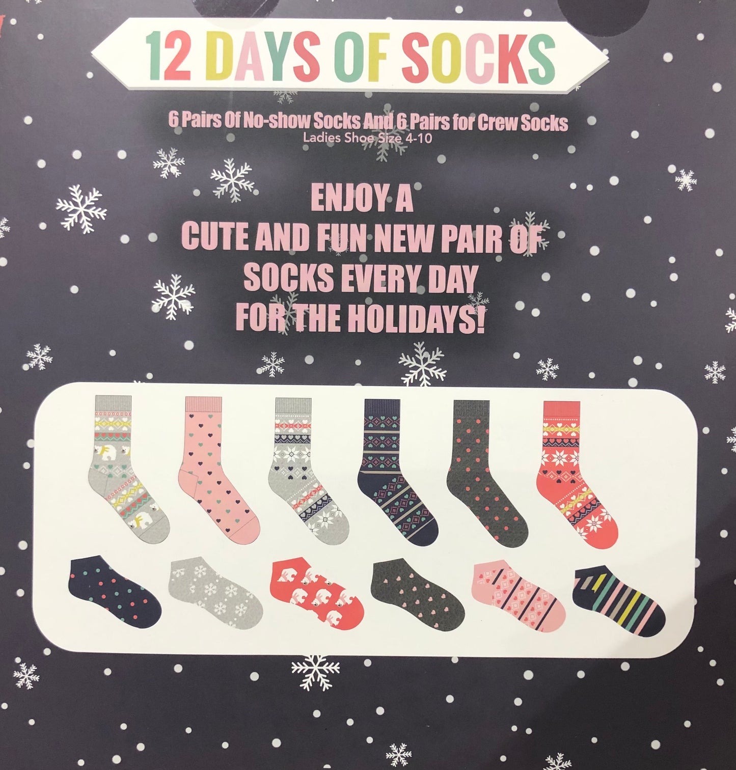 12 Days of Christmas Socks