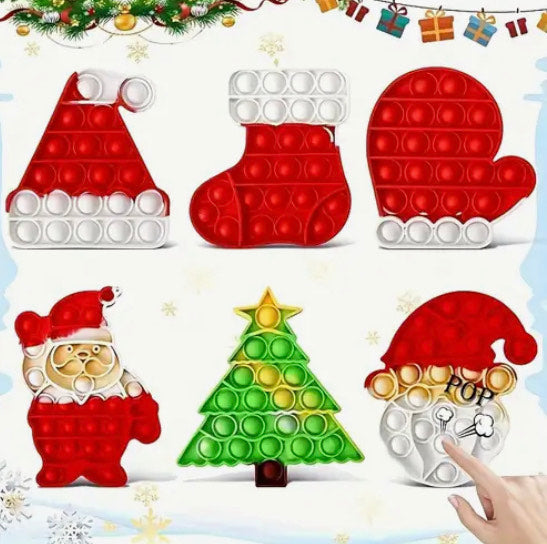 Christmas Bubble Pop Fidget Toy