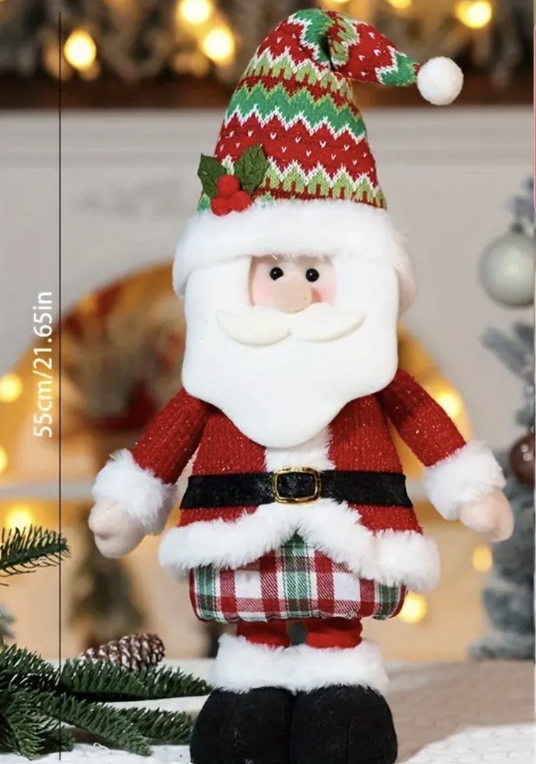 Expandable Plush Holiday Figurine