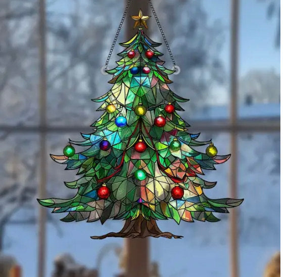 Christmas Tree Sun Catcher