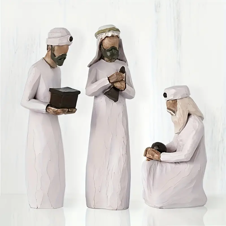 Willowtree-like Nativity Set