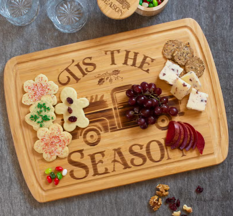 Bamboo Christmas Cutting Board