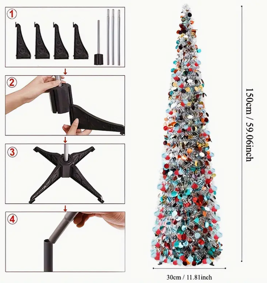 Collapsible Christmas Tree