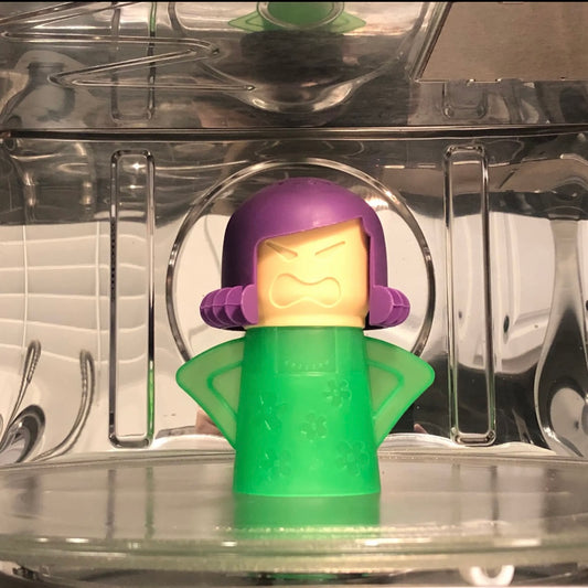 Angry Mama microwave cleaner