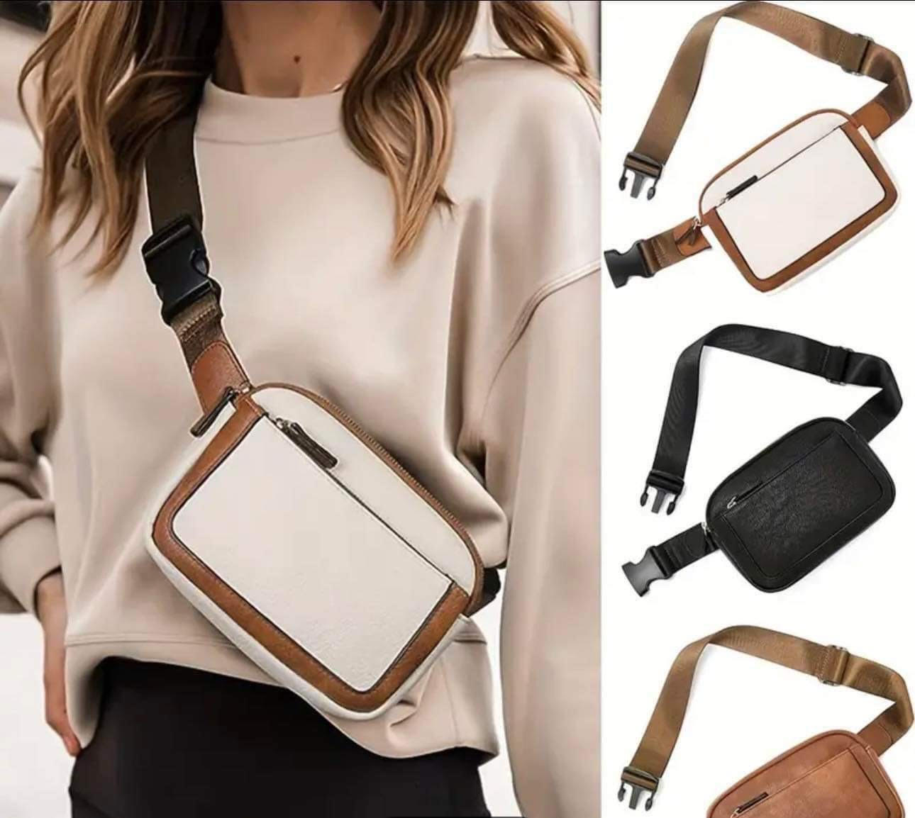 Crossbody & Sling Bags W/Adjustable Strap