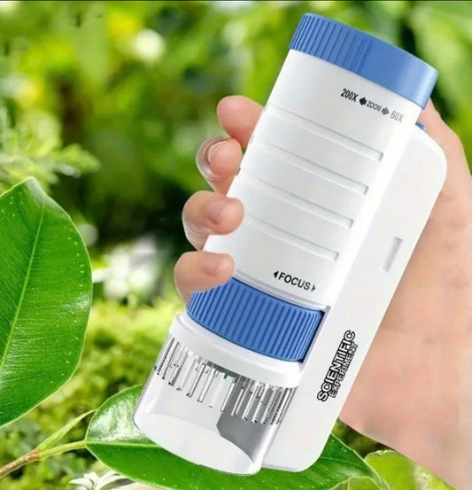 Portable LED Mini Microscope