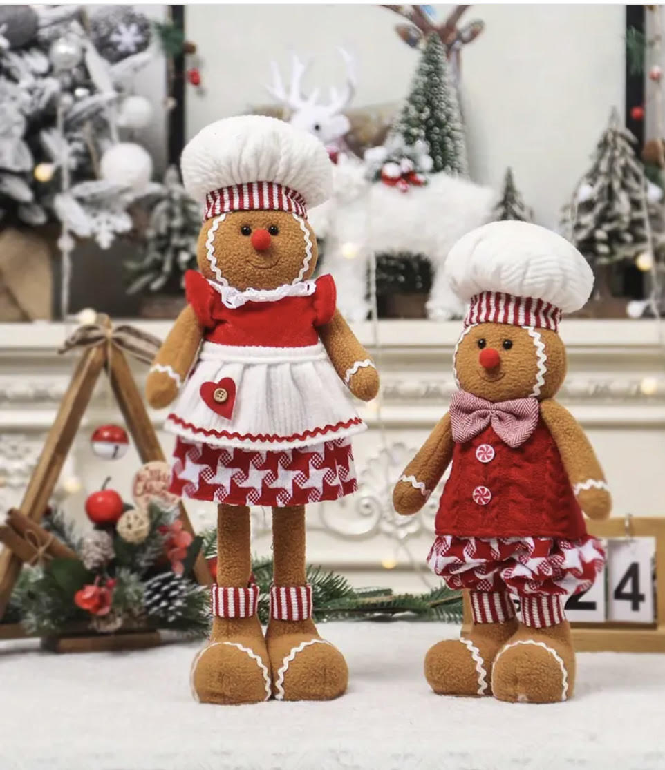 Expandable Plush Holiday Figurine