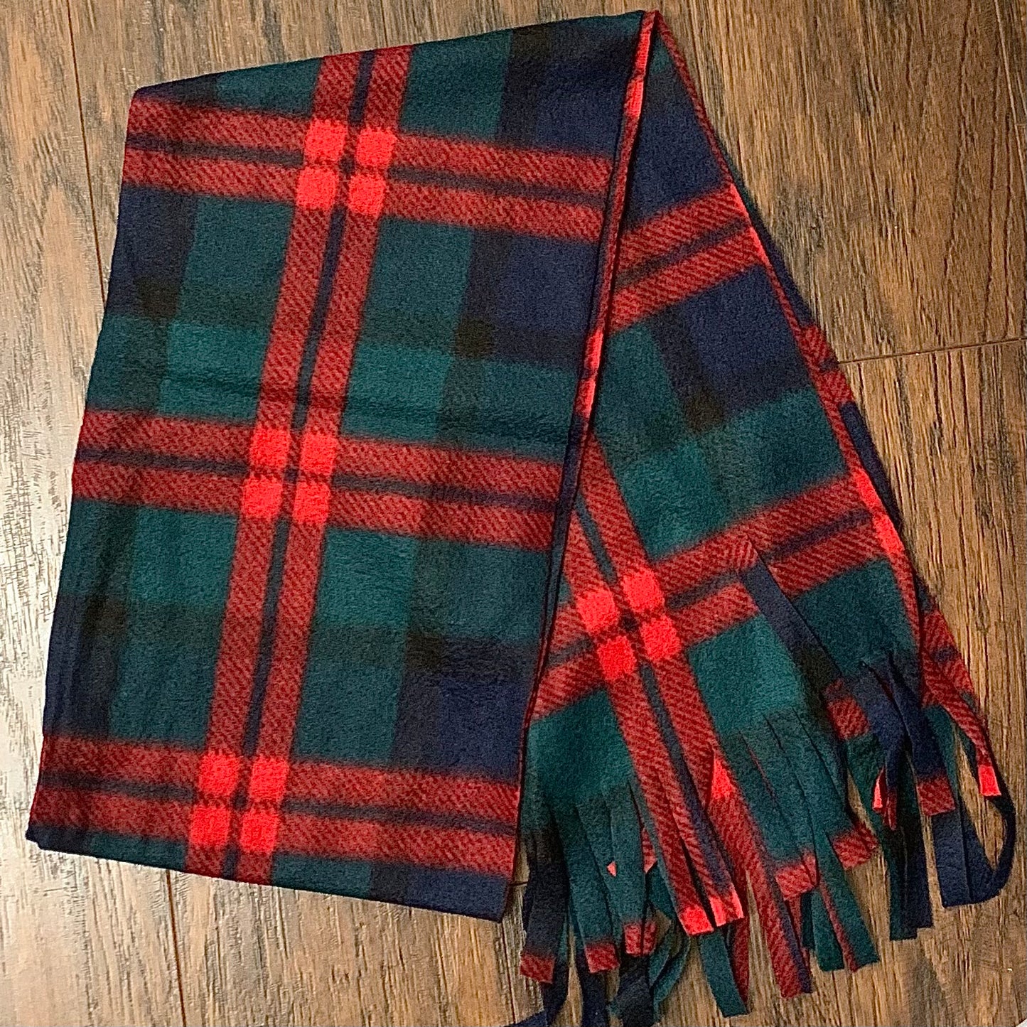 Fleece Scarves with Fringe